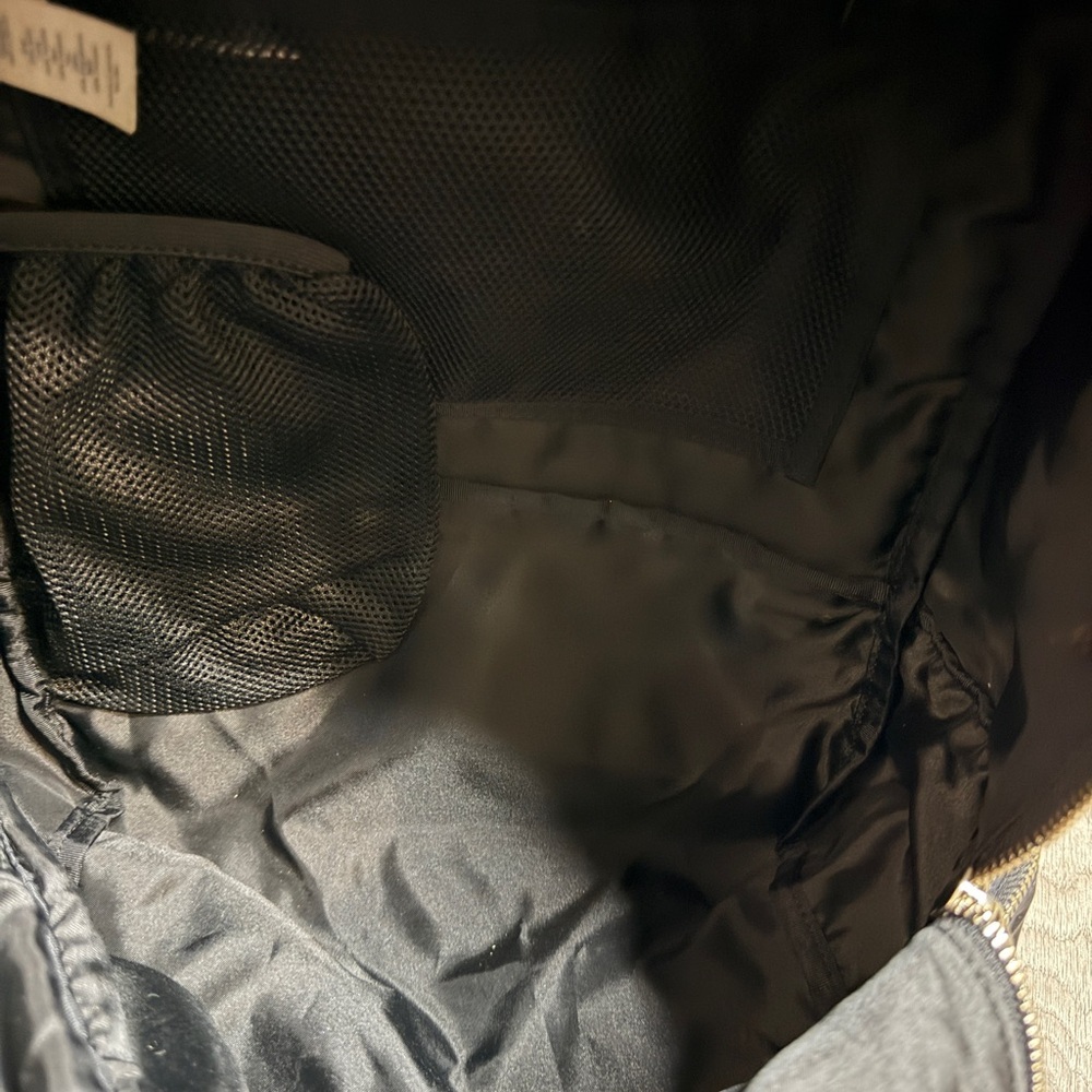 Lululemon Athletica Black Backpack with Gold Accents - Picture 14 of 16